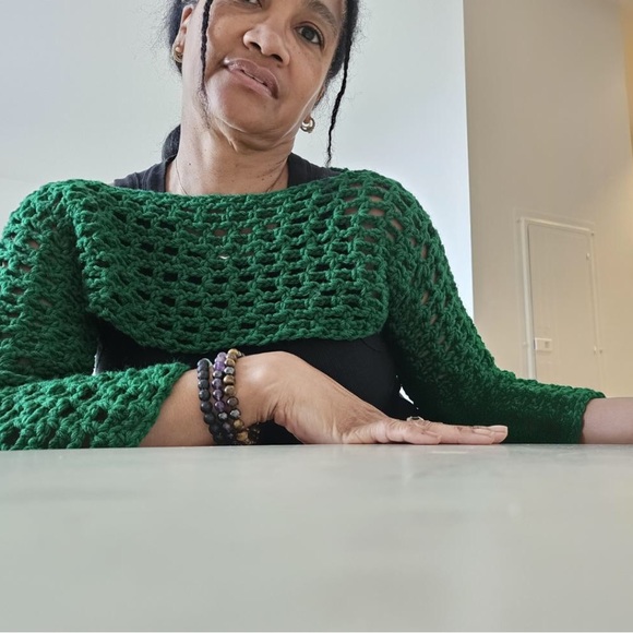Just Chill: Handmade Crochet Bolero Top - Picture 6 of 6